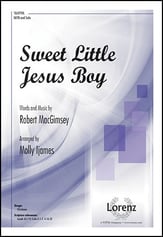 Sweet Little Jesus Boy SATB choral sheet music cover